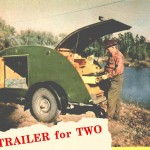 Picture from 1947 Mechanix Illustrated "Trailer for Two"