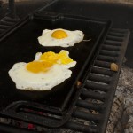 Fire fried Eggs!