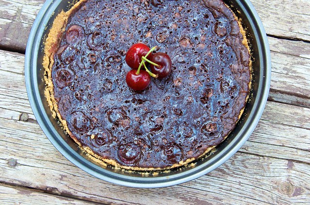 Flourless Chocolate Cake with Cherries - Dennis Wilkenson