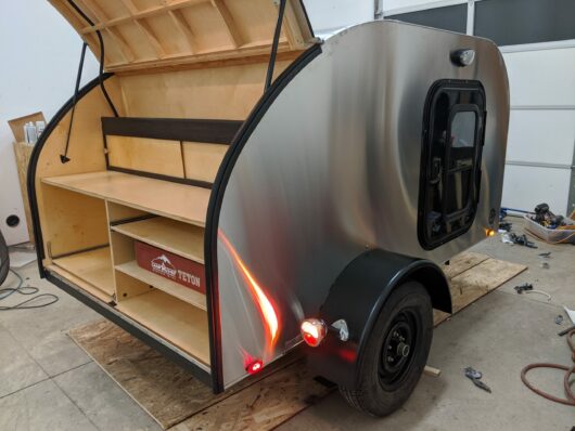 5 x 8 Teardrop Camper Kit - Overland Teardrop Trailer