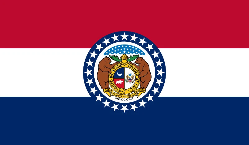 Missouri State Flag - Register Your Teardrop Trailer in Missouri