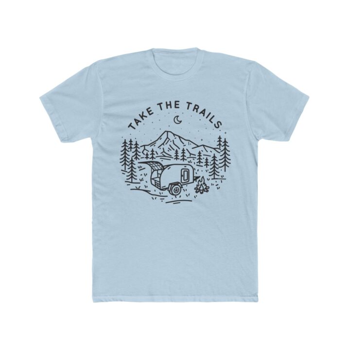 Men's Cotton Crew Teardrop Trailer Tee - Image 9