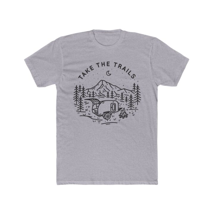 Men's Cotton Crew Teardrop Trailer Tee - Image 5
