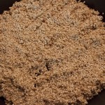 Toasting the Quinoa