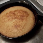 I made a big cake in the skillet